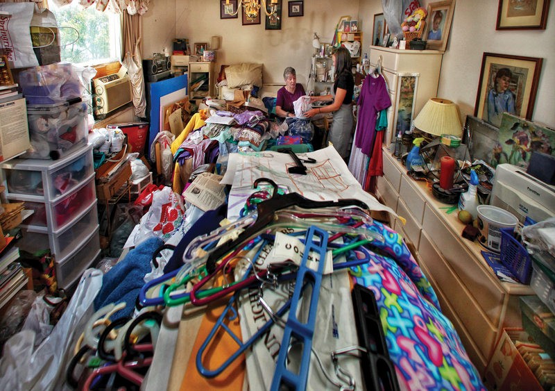 Hoarding materialism