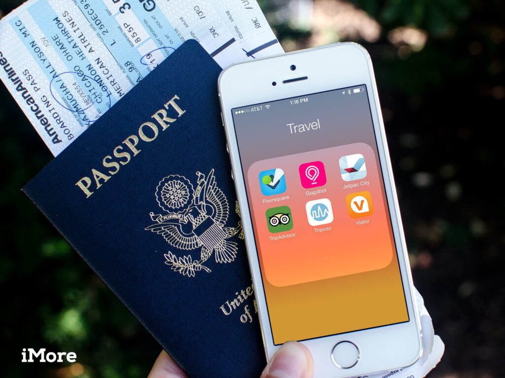 An image of an iOS phone and passport How Small Changes Improve
